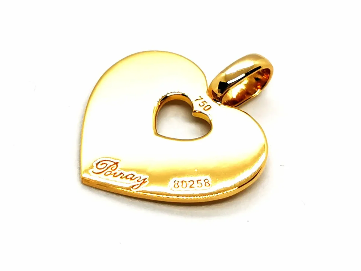 Poiray Pendentif Coeur secret Or jaune – Image 7