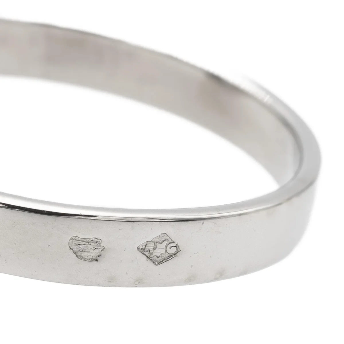 Bague Solitaire Or blanc Diamant – Image 7