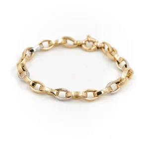 Bracelet Or jaune, Or blanc