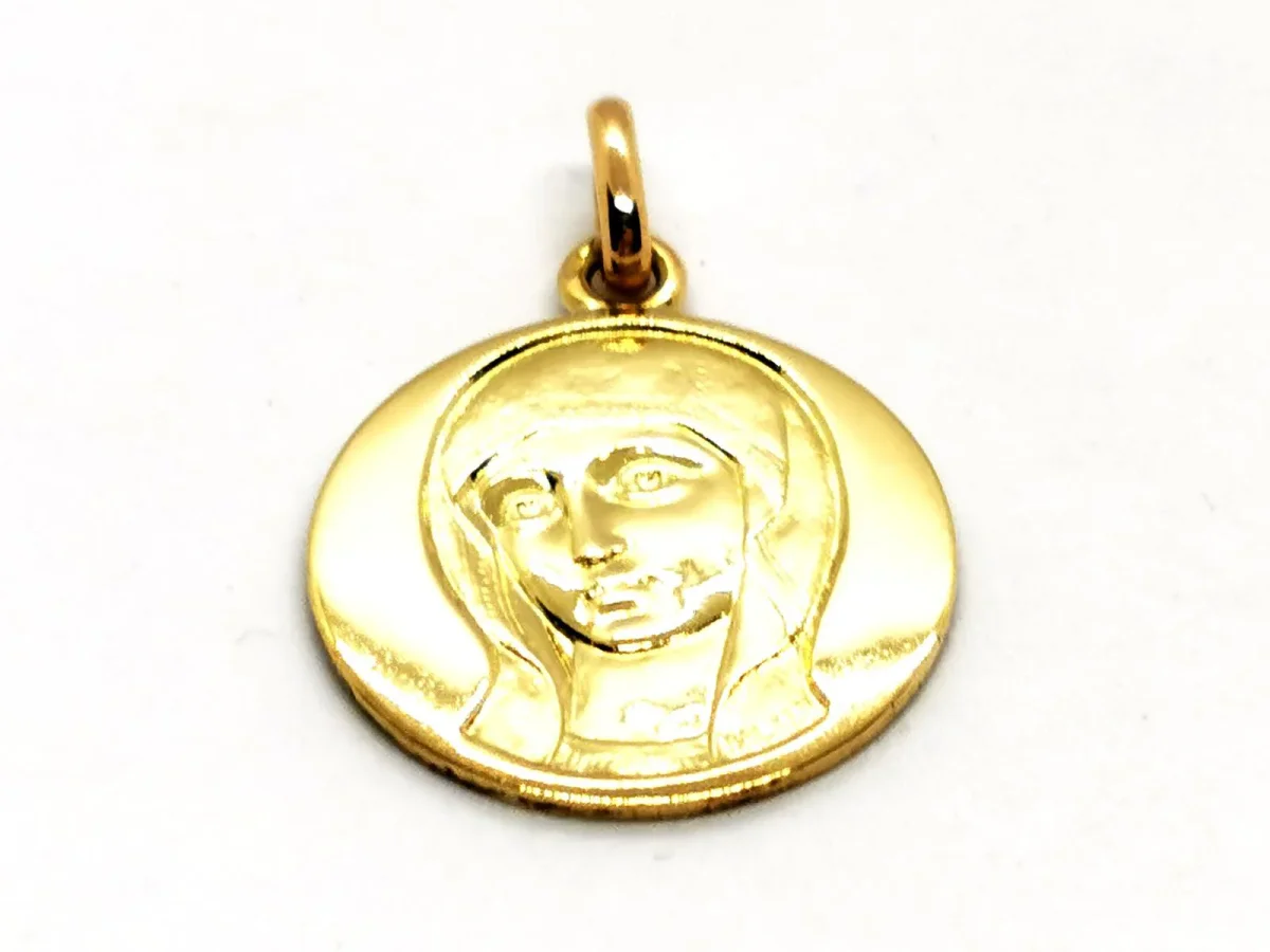 Becker Pendentif Vierge Byzantine Or jaune