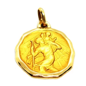 Augis Pendentif Religieux Or jaune