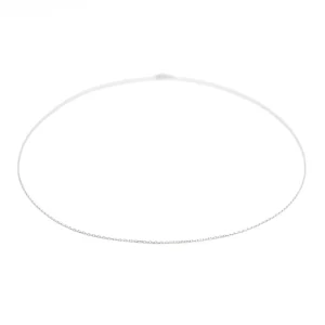 Collier Maille forçat Or blanc