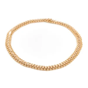 Collier Maille fantaisie Or jaune