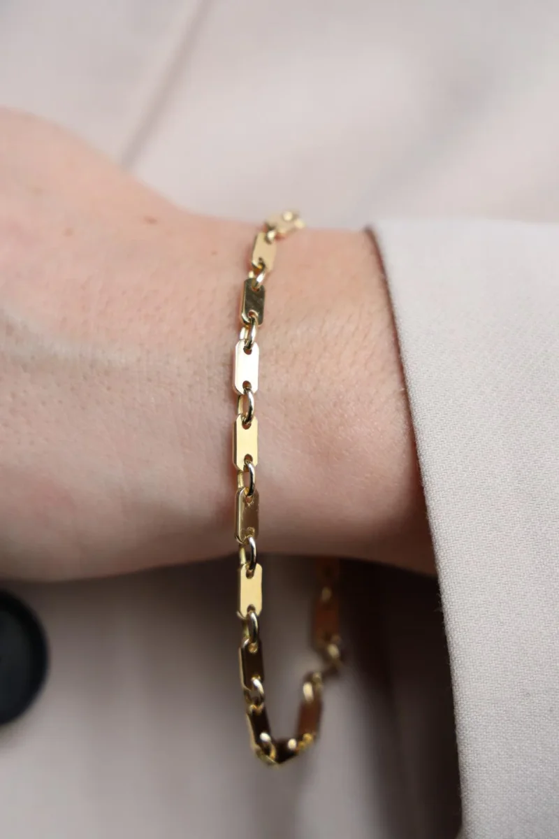 Bracelet Chaîne Or jaune – Image 3