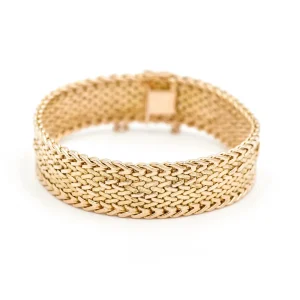 Bracelet Manchette Or jaune