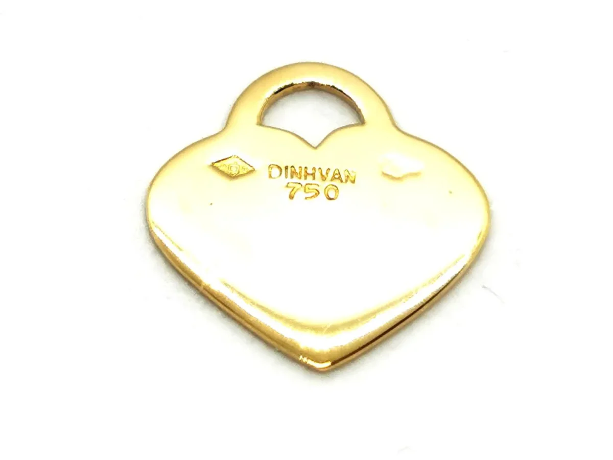 Dinh van Pendentif Coeur secret Or jaune – Image 2