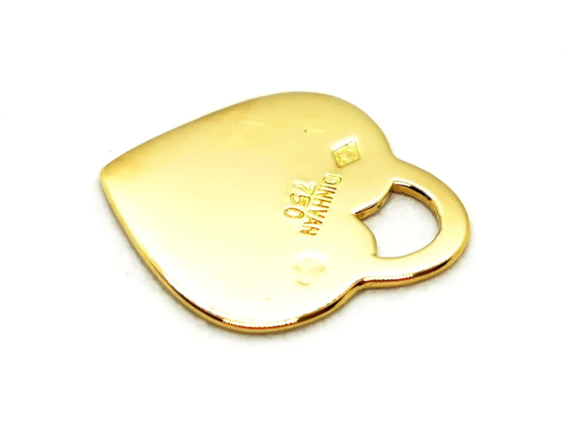 Dinh van Pendentif Coeur secret Or jaune – Image 5