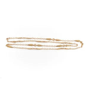 Collier Maille filigrane Or jaune