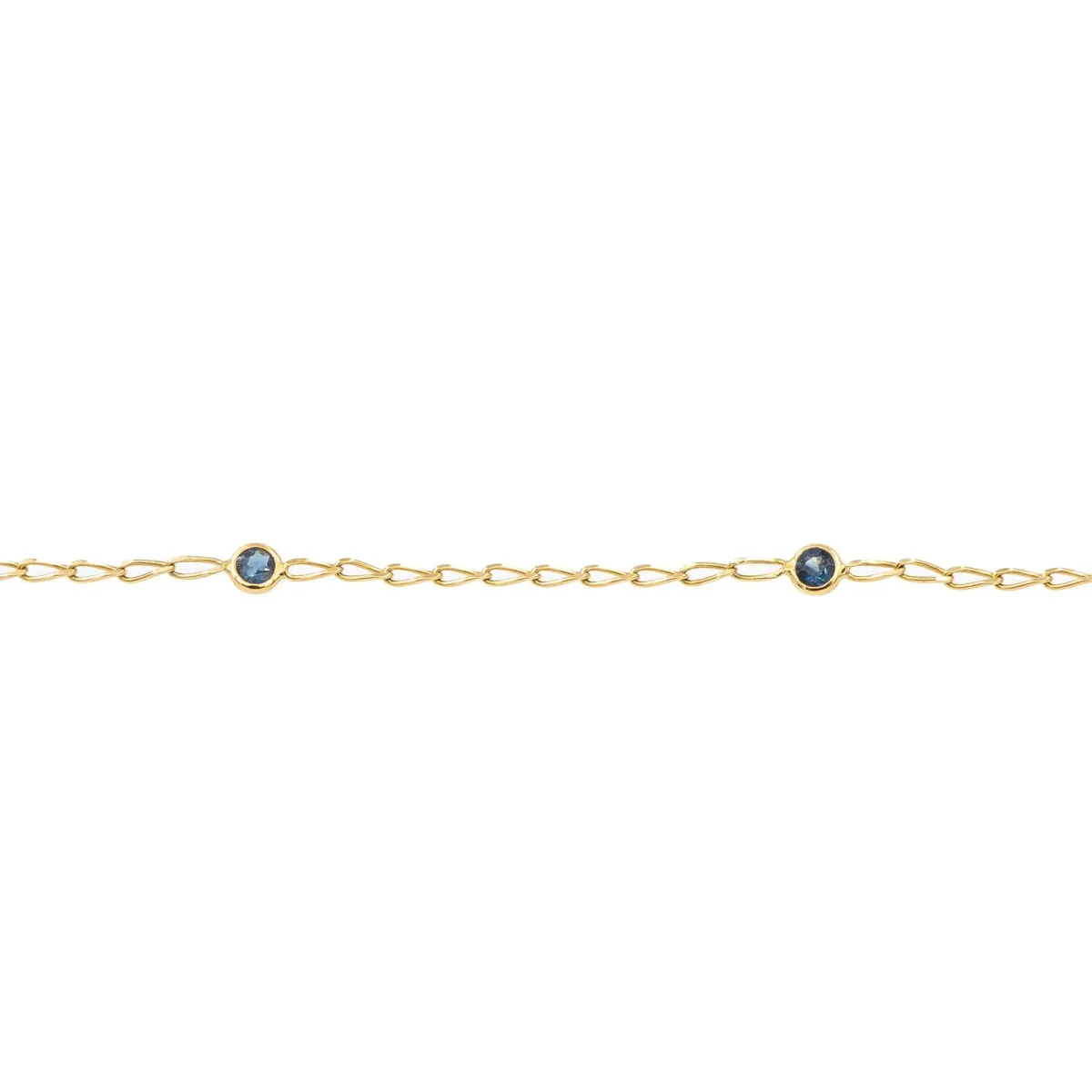 Bracelet Or jaune Saphir – Image 4