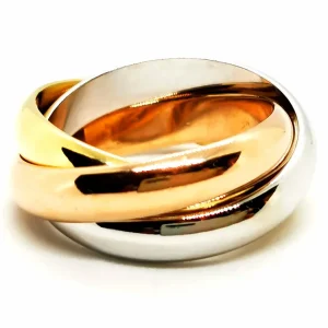 Cartier Bague Trinity Or jaune, Or blanc, Or rose