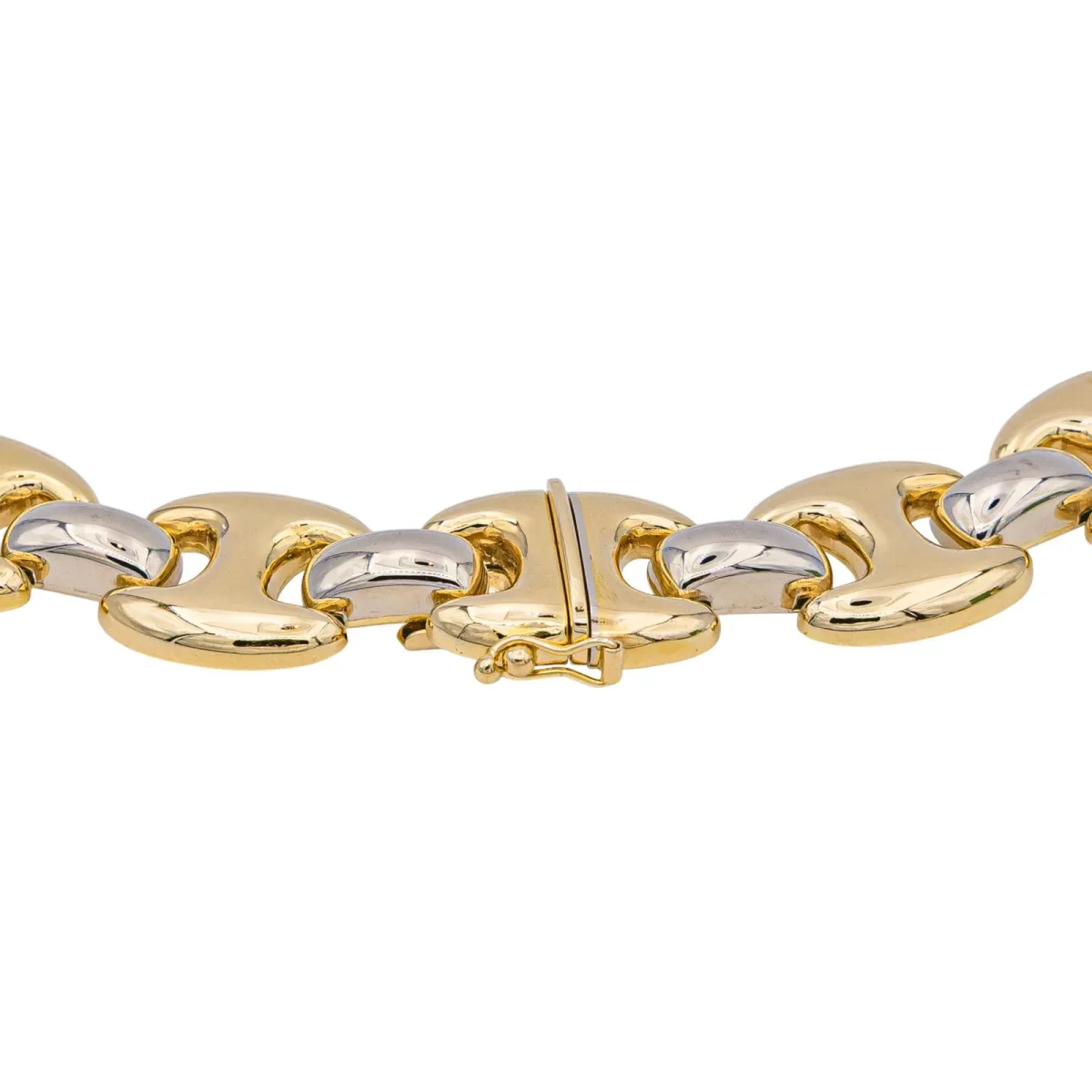 Collier Ras de cou Or jaune, Or blanc – Image 7