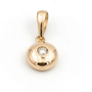 Pendentif Or jaune Diamant