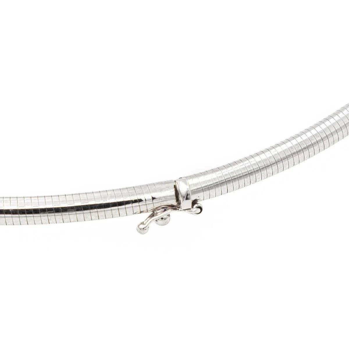 Collier Trilogie Or blanc Diamant – Image 5