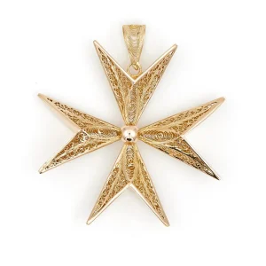 Pendentif Filigrane Or jaune