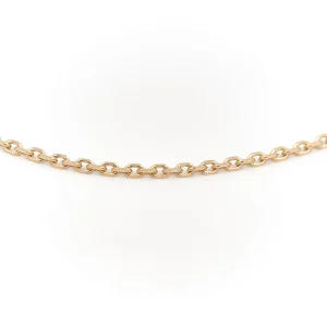 Collier Maille forçat Or jaune