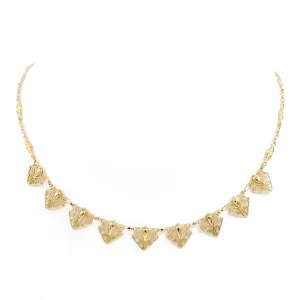 Collier Maille filigrane Or jaune