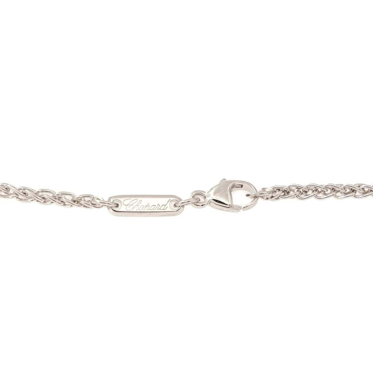 Chopard Collier Chaîne Or blanc – Image 5
