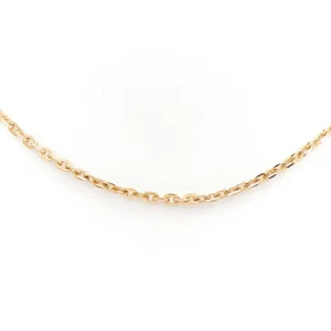 Collier Maille forçat Or jaune