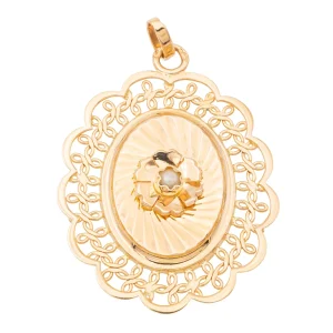 Pendentif Or rose