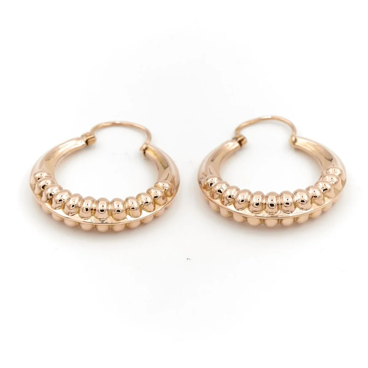 Boucles d'oreilles Créoles Or jaune