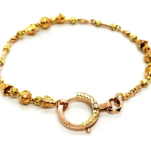 Bracelet Vintage Or rose, Or jaune, Or blanc