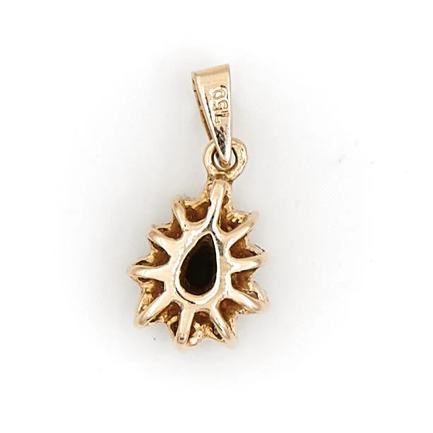 Pendentif Or jaune Saphir, Diamant – Image 6