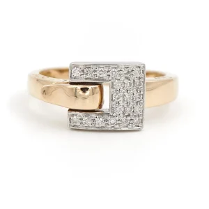 Guy laroche Bague  Or jaune, Or blanc Diamant