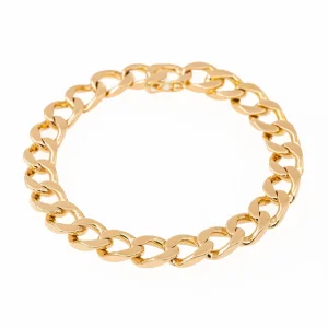 Bracelet Gourmette Or jaune