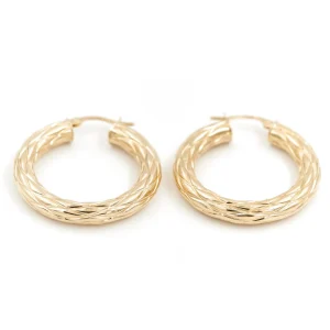 Boucles d'oreilles Créoles Or jaune