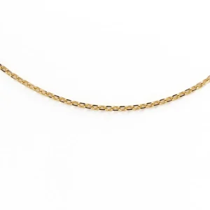 Collier Maille forçat Or jaune