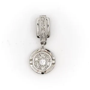 Pendentif Or blanc Diamant