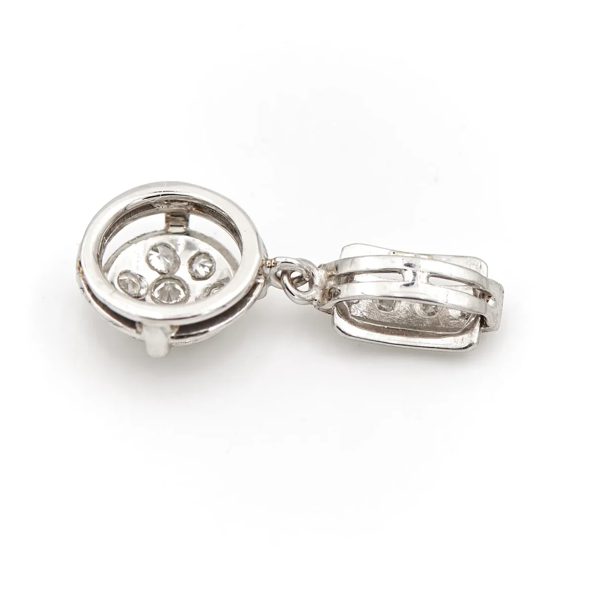 Pendentif Or blanc Diamant – Image 5