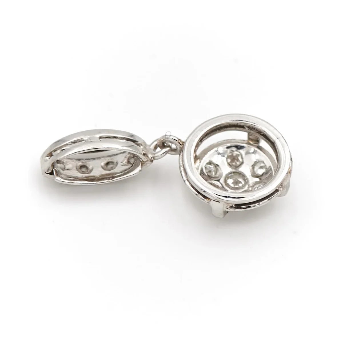 Pendentif Or blanc Diamant – Image 6