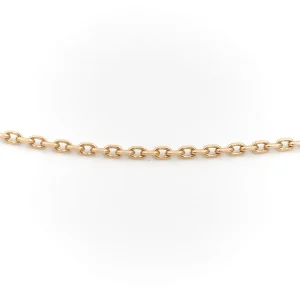 Collier Maille forçat Or jaune