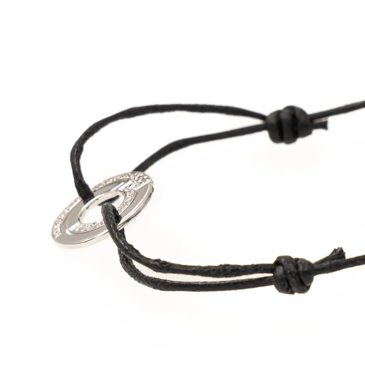 Dinh van Bracelet Cordon Seventies Or blanc Diamant – Image 6