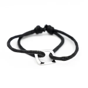 Dinh van Bracelet Cordon  Or blanc