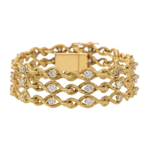 Bracelet Or jaune Diamant