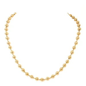 Collier Boules Or jaune
