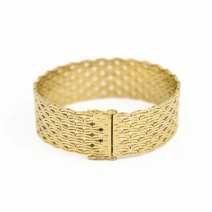 Bracelet Manchette Or jaune