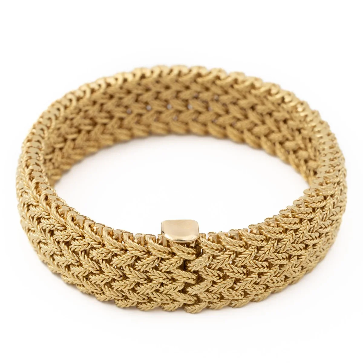 Georges lenfant Bracelet Manchette Or jaune – Image 2