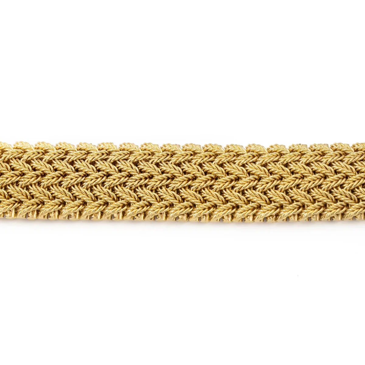 Georges lenfant Bracelet Manchette Or jaune – Image 5