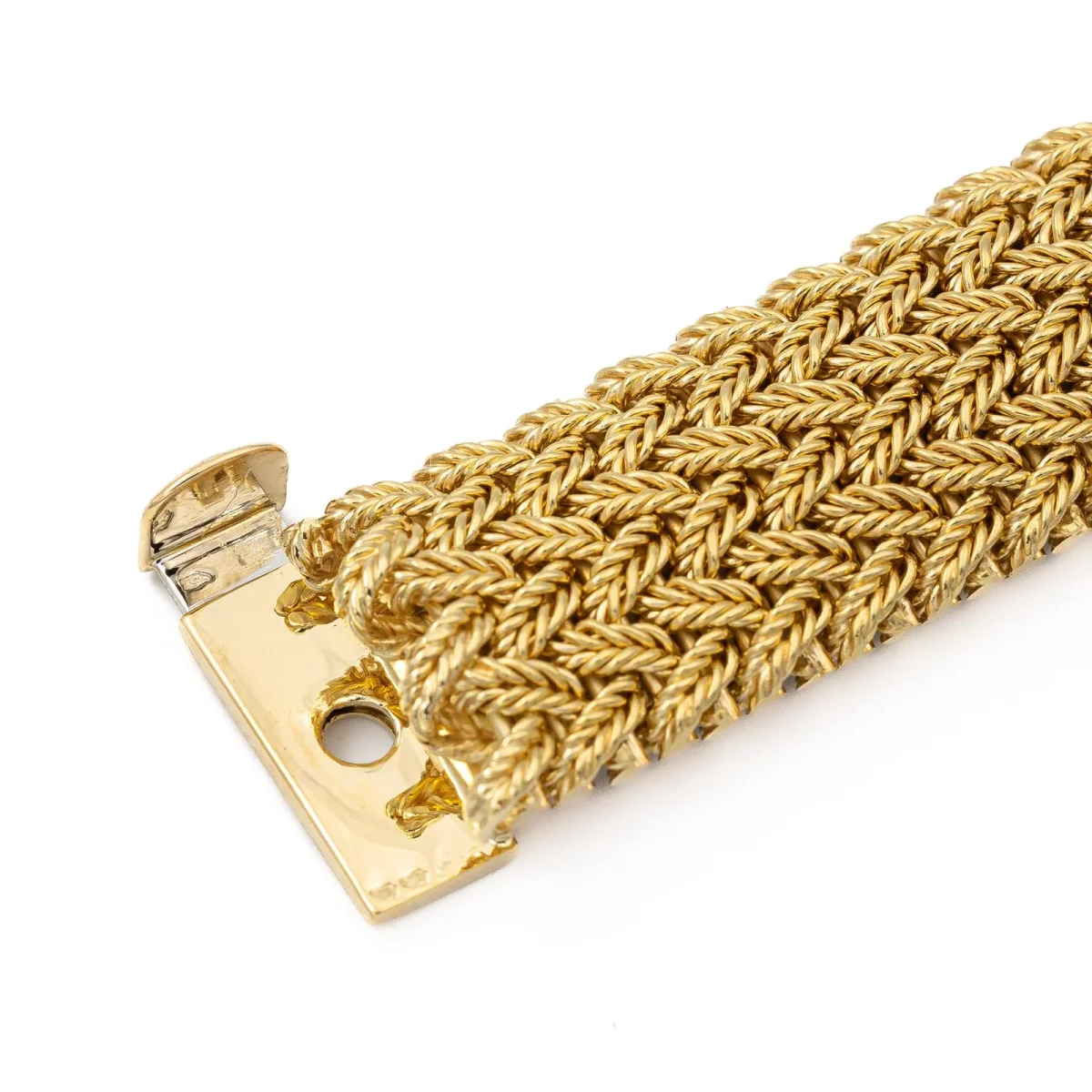 Georges lenfant Bracelet Manchette Or jaune – Image 7