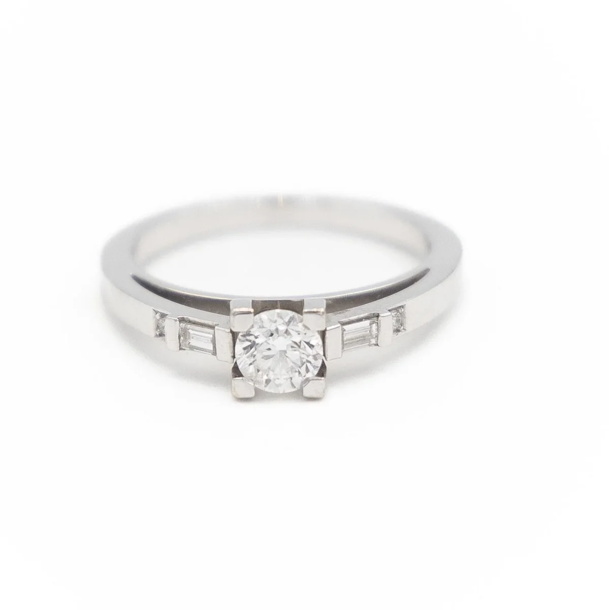 Mauboussin Bague Solitaire Courtisane Or blanc Diamant