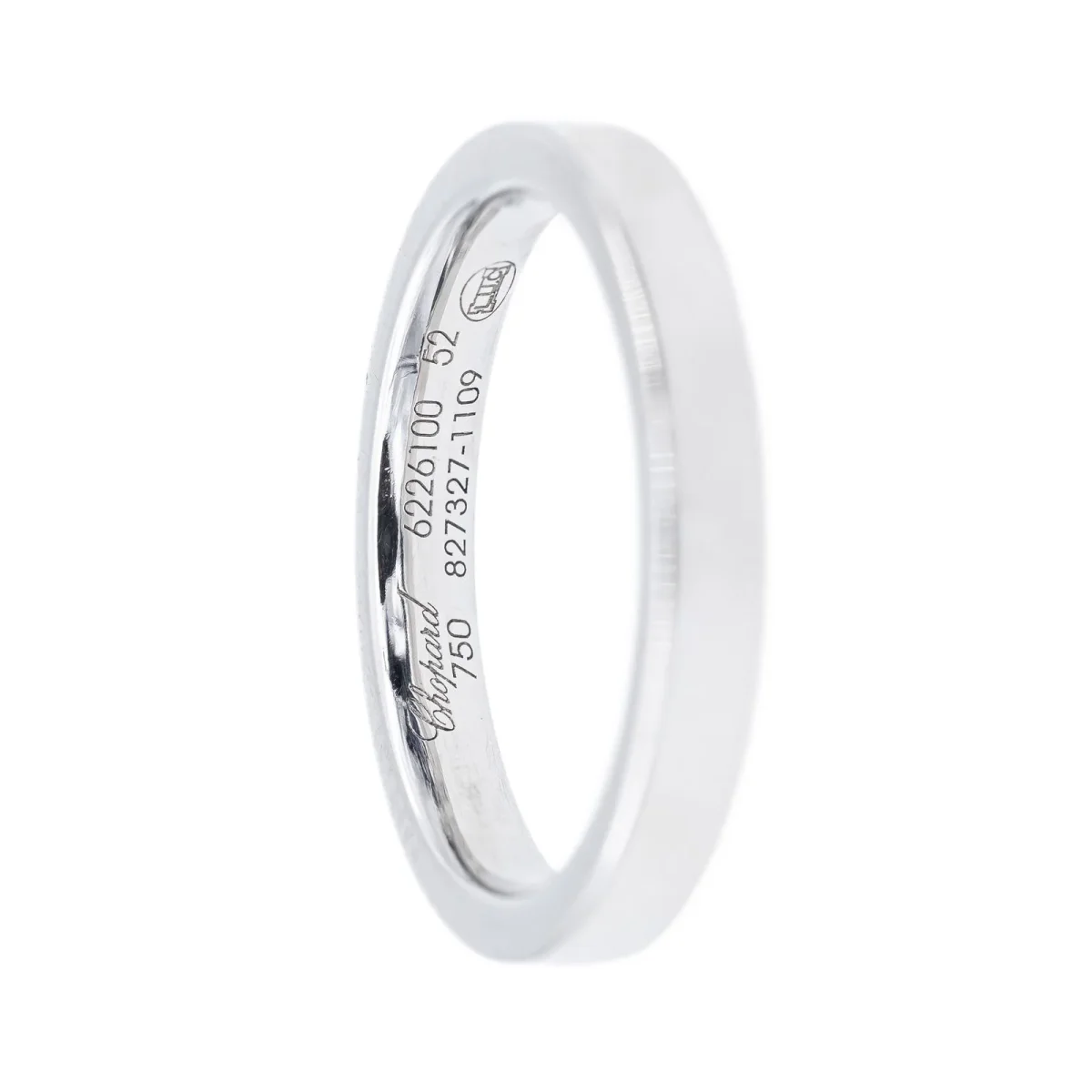 Chopard Bague Alliance Timeless wedding band Or blanc – Image 7