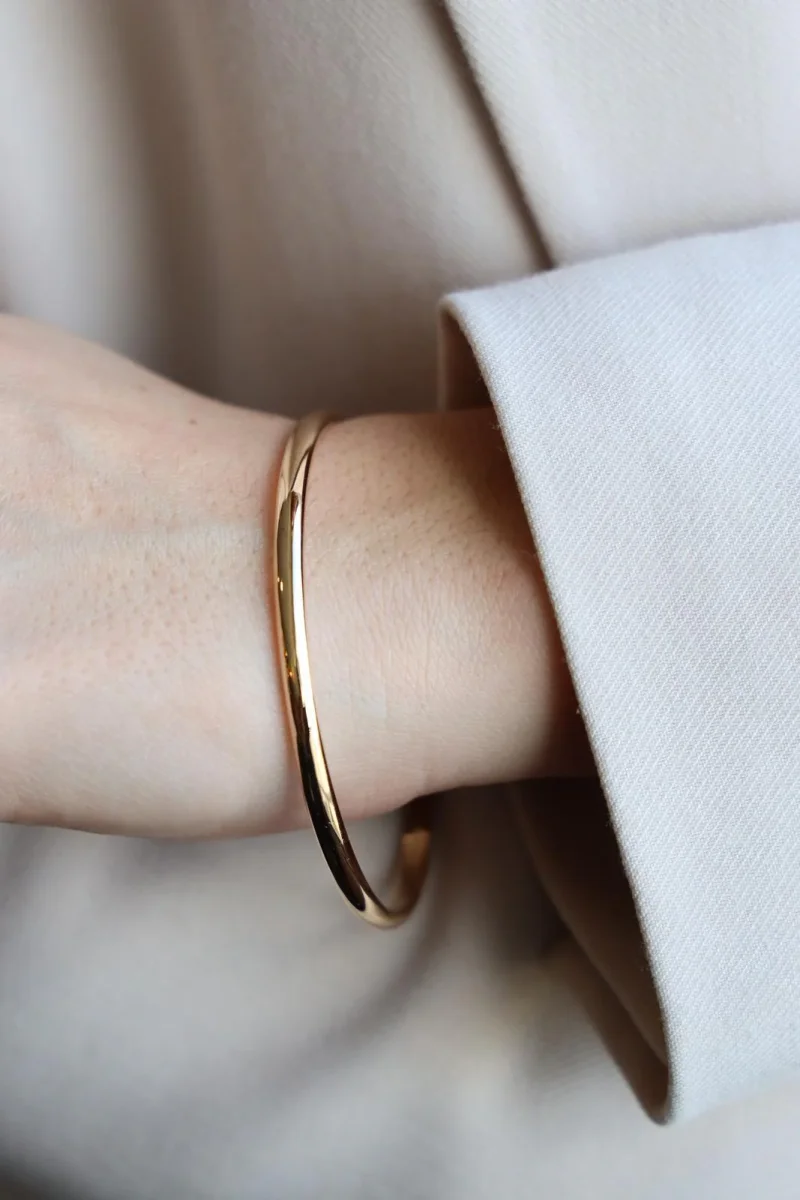 Bracelet Jonc Or jaune – Image 3