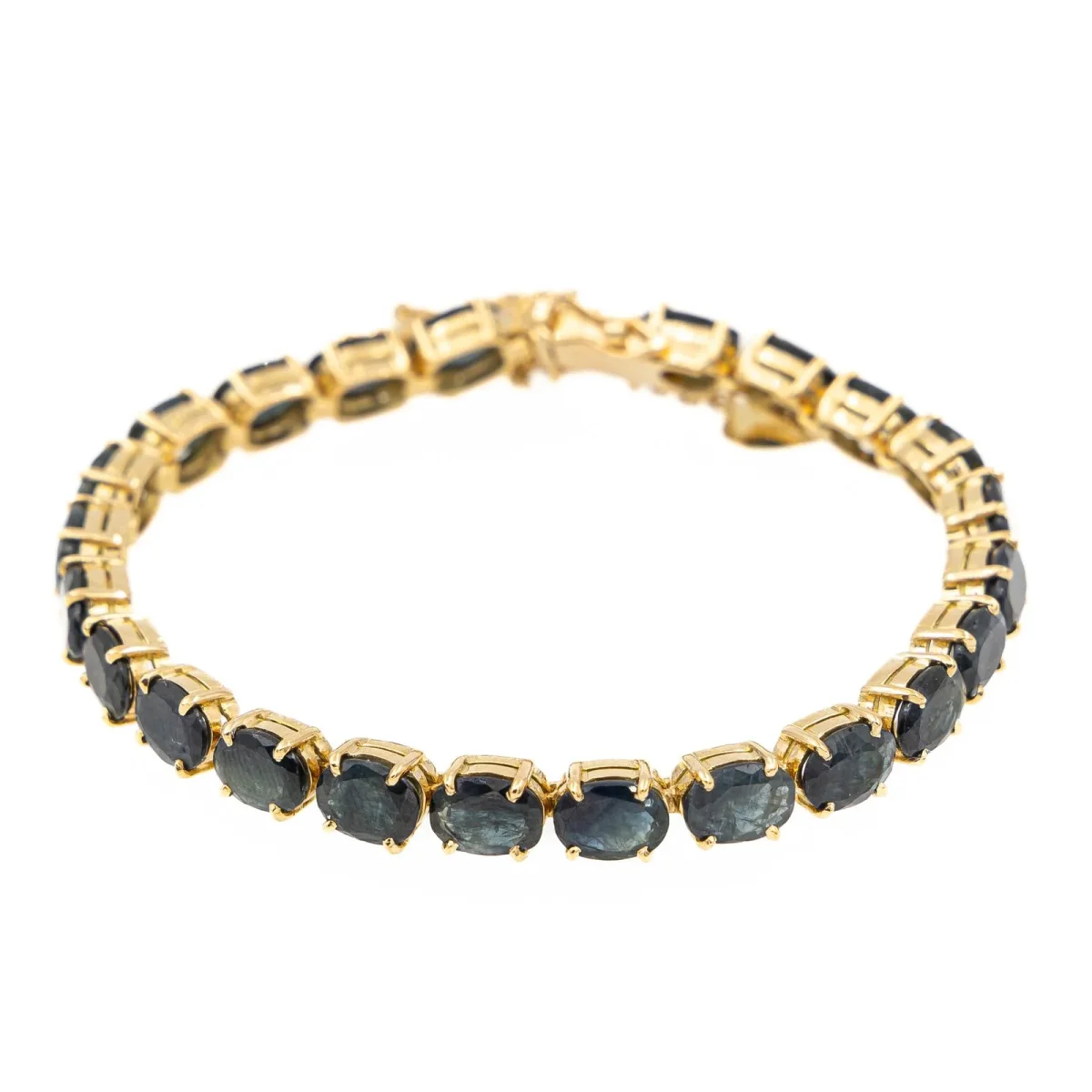 Bracelet Or jaune Saphir – Image 2