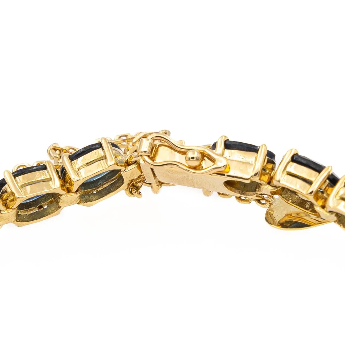 Bracelet Or jaune Saphir – Image 4