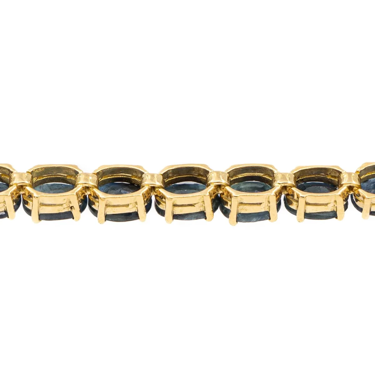 Bracelet Or jaune Saphir – Image 5