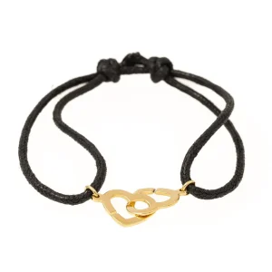 Dinh van Bracelet Cordon Menottes Or jaune