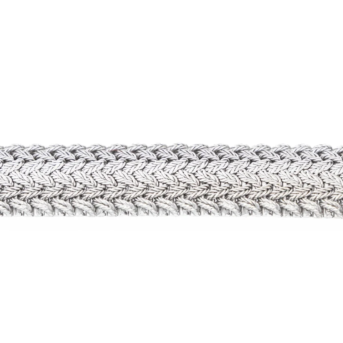 Gay frères Bracelet Manchette Or blanc Diamant, Emeraude – Image 7